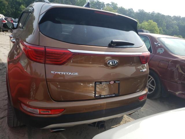 KNDPRCA61J7450175 - 2018 KIA SPORTAGE SX BROWN photo 6