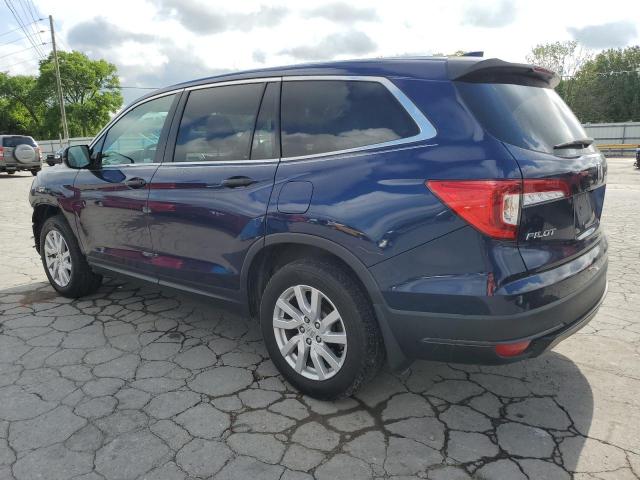 5FNYF5H13KB037883 - 2019 HONDA PILOT LX Blau Foto 2