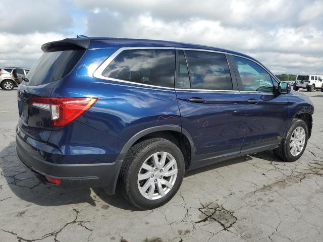 5FNYF5H13KB037883 - 2019 HONDA PILOT LX Blau Foto 3