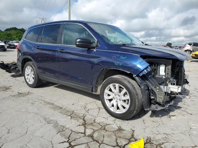 5FNYF5H13KB037883 - 2019 HONDA PILOT LX Blau Foto 4