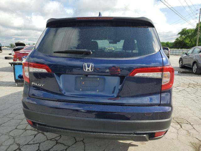 5FNYF5H13KB037883 - 2019 HONDA PILOT LX Blau Foto 6