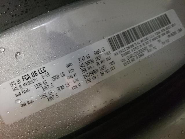 2C4RC1EG9JR352429 - 2018 CHRYSLER PACIFICA TOURING L PLUS SILVER photo 13