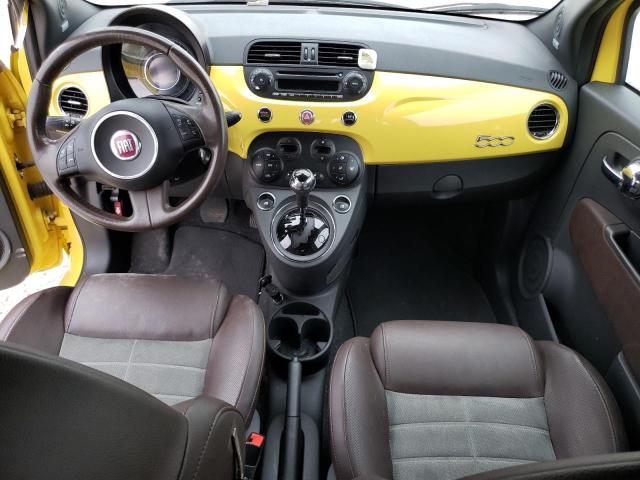 ZFBCFADH2EZ021505 - 2014 FIAT 500L TREKKING YELLOW photo 8