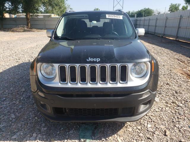 ZACCJADT8GPD44099 - 2016 JEEP RENEGADE LIMITED BLACK photo 5