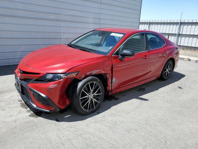 4T1G11AK9RU247407 - 2024 TOYOTA CAMRY SE NIGHT SHADE RED photo 1