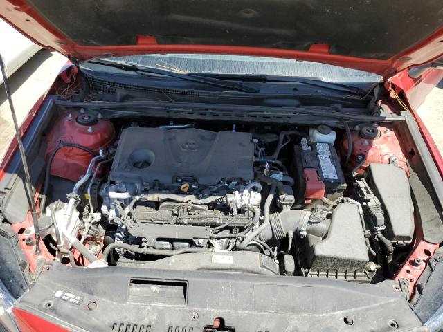 4T1G11AK9RU247407 - 2024 TOYOTA CAMRY SE NIGHT SHADE RED photo 11