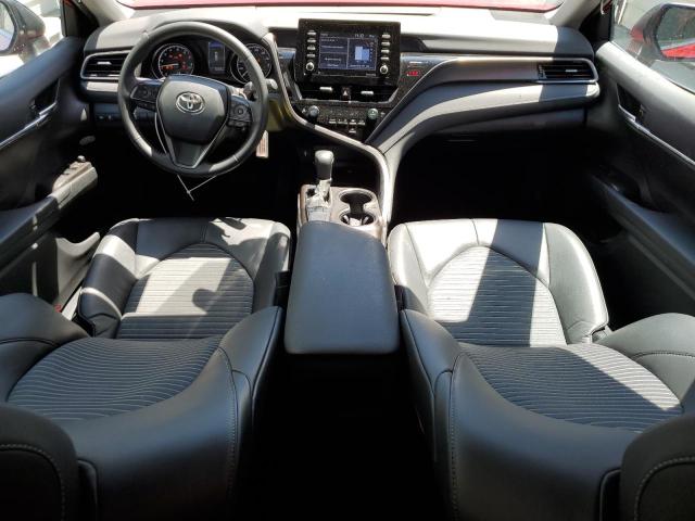 4T1G11AK9RU247407 - 2024 TOYOTA CAMRY SE NIGHT SHADE RED photo 8