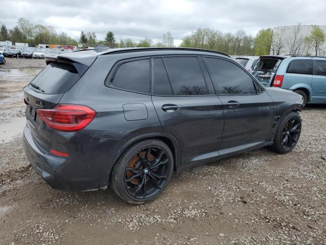 5YMTS0C0XL9B17548 - 2020 BMW X3 M COMPETITION GRAY photo 3