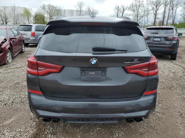 5YMTS0C0XL9B17548 - 2020 BMW X3 M COMPETITION GRAY photo 6