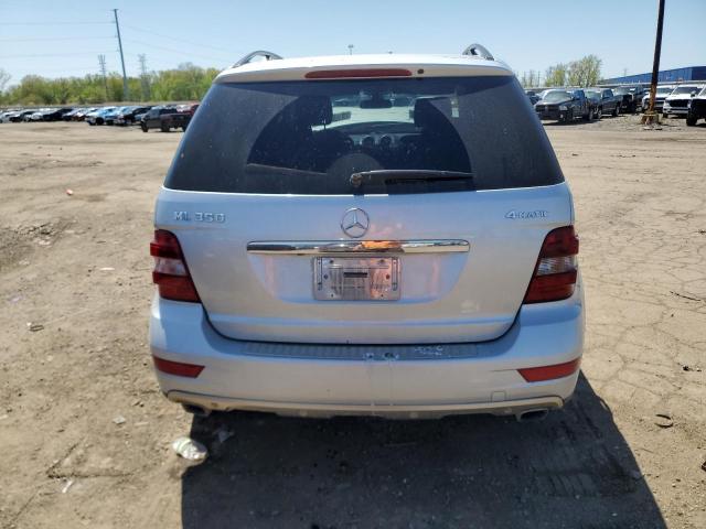 4JGBB8GB5BA755100 - 2011 MERCEDES-BENZ ML 350 4MATIC SILVER photo 6