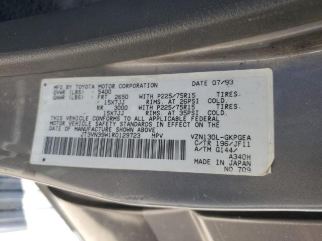 JT3VN39W1R0129723 - 1994 TOYOTA 4RUNNER VN39 SR5 灰色 照片 13