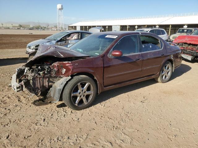 JN1DA31A73T417791 - 2003 NISSAN MAXIMA GLE BURGUNDY photo 1