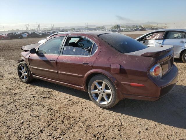 JN1DA31A73T417791 - 2003 NISSAN MAXIMA GLE BURGUNDY photo 2