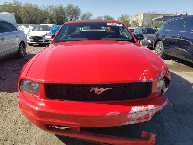 1ZVFT84N875359368 - 2007 FORD MUSTANG RED photo 5