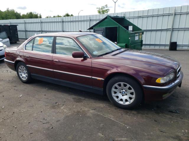 WBAGH8343YDP06479 - 2000 BMW 740IL IL BURGUNDY photo 4