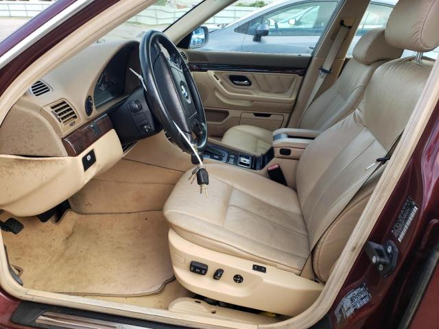 WBAGH8343YDP06479 - 2000 BMW 740IL IL BURGUNDY photo 7