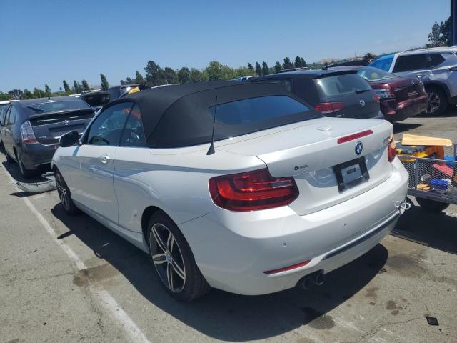 WBA2K9C33H7A26494 - 2017 BMW 230I WHITE photo 2