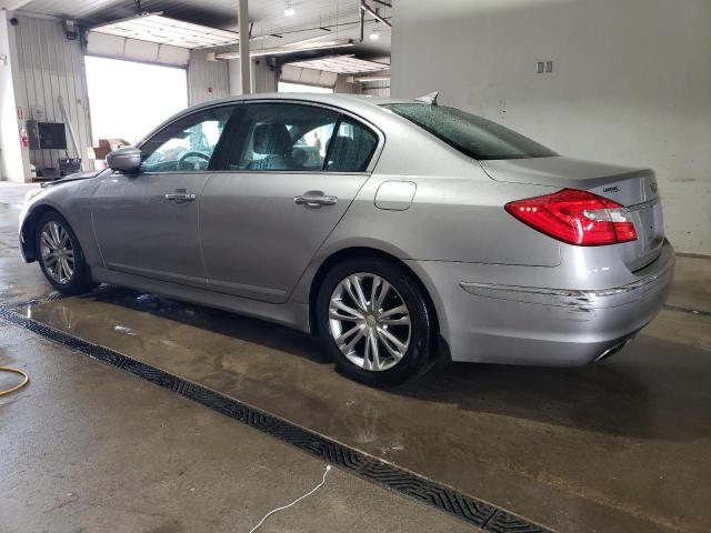 KMHGC4DD0DU234952 - 2013 HYUNDAI GENESIS 3.8L SILVER photo 2