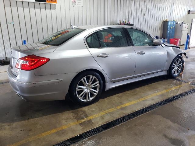 KMHGC4DD0DU234952 - 2013 HYUNDAI GENESIS 3.8L SILVER photo 3