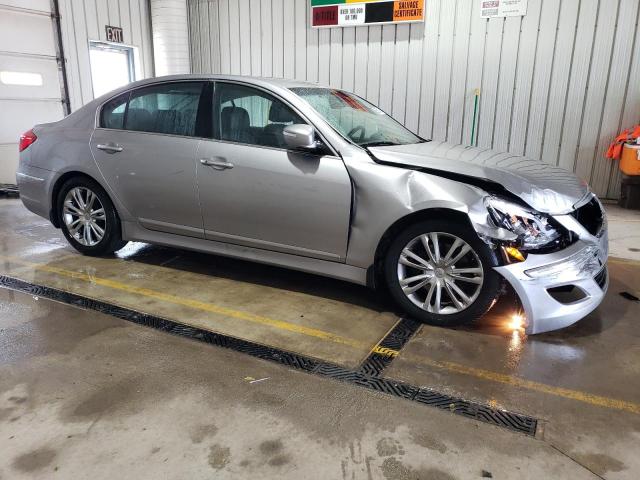 KMHGC4DD0DU234952 - 2013 HYUNDAI GENESIS 3.8L SILVER photo 4
