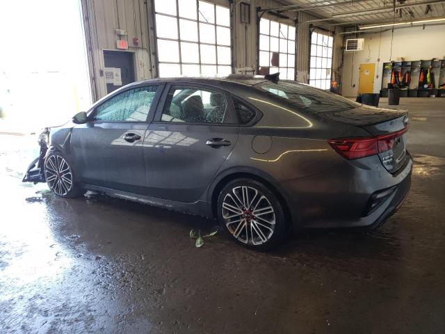 3KPF44AC0LE217624 - 2020 KIA FORTE GT GRAY photo 2