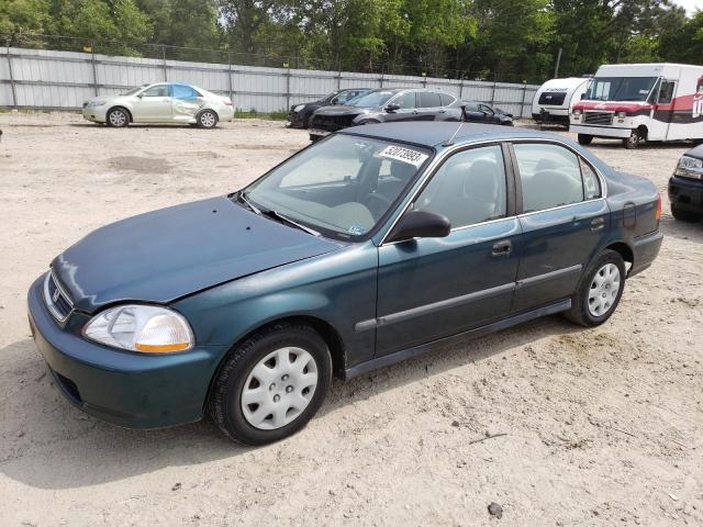 JHMEJ6678WS007994 - 1998 HONDA CIVIC LX GREEN photo 1