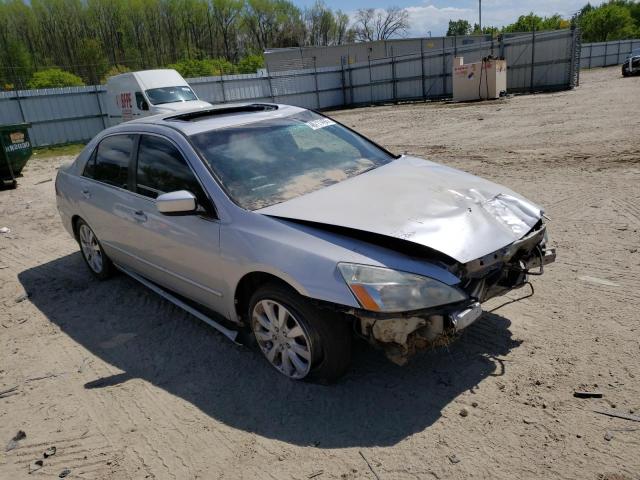 1HGCM66576A075533 - 2006 HONDA ACCORD EX SILVER photo 4