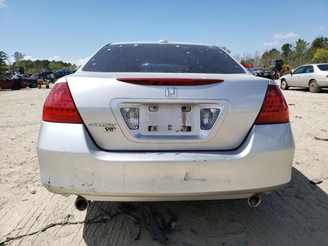 1HGCM66576A075533 - 2006 HONDA ACCORD EX SILVER photo 6