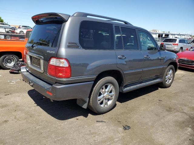 JTJHT00W643537729 - 2004 LEXUS LX 470 GRAY photo 3