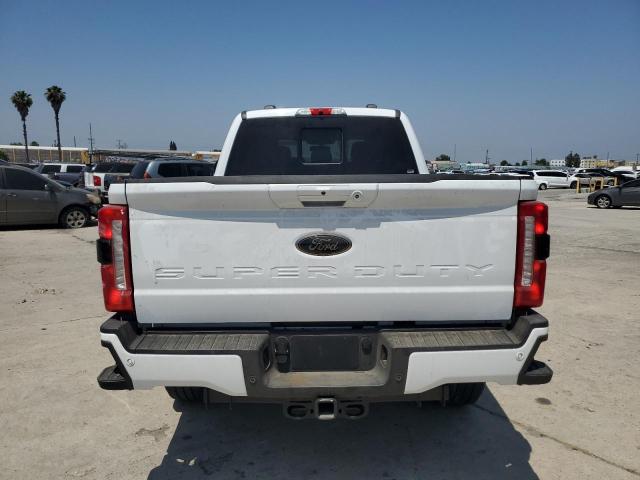 1FT8W3BT5REC76345 - 2024 FORD F350 SUPER DUTY WHITE photo 6