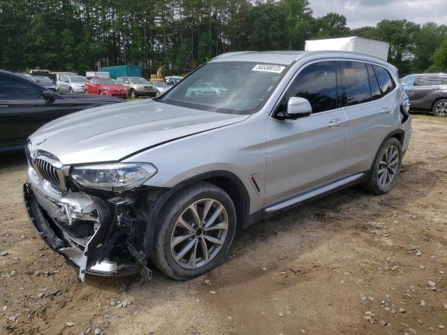 5UXTR7C5XKLR49719 - 2019 BMW X3 SDRIVE30I SILVER photo 1