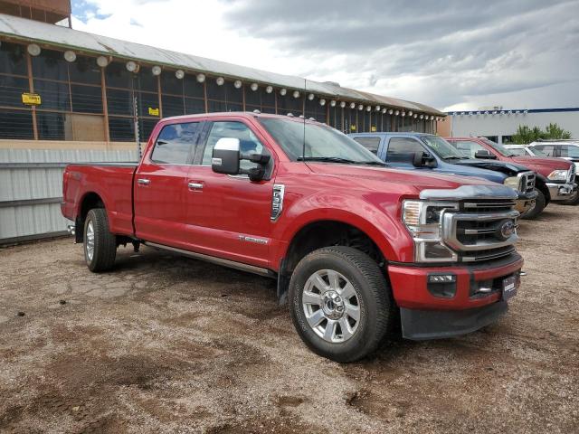 1FT8W3BT4NEC58042 - 2022 FORD F350 SUPER DUTY RED photo 4