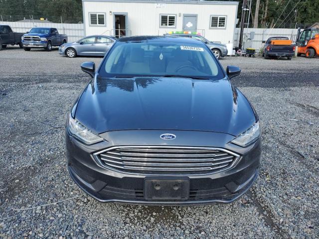 3FA6P0UU7HR313888 - 2017 FORD FUSION S HYBRID CHARCOAL photo 5