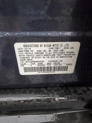 JN1AJ0HRXAM754590 - 2010 INFINITI EX35 BASE 蓝色 照片 13