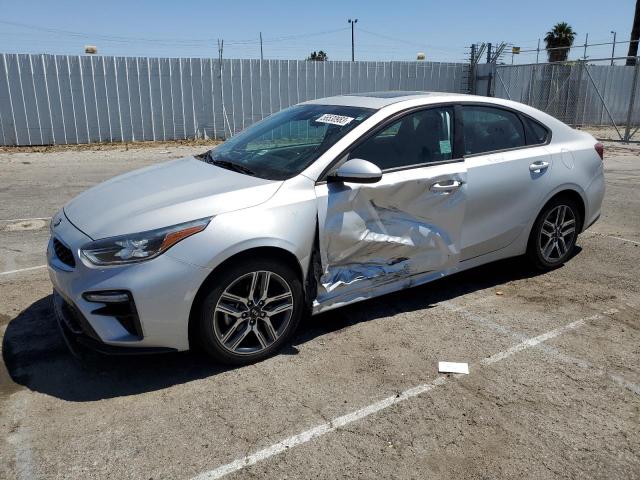 3KPF34AD6KE023092 - 2019 KIA FORTE GT LINE SILVER photo 1