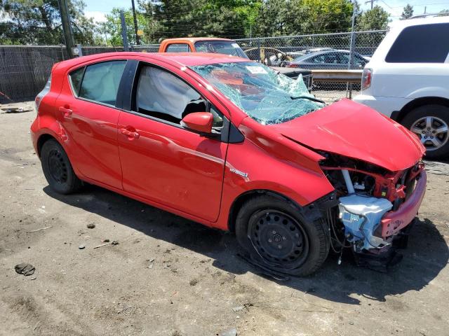 JTDKDTB31E1574470 - 2014 TOYOTA PRIUS C RED photo 4