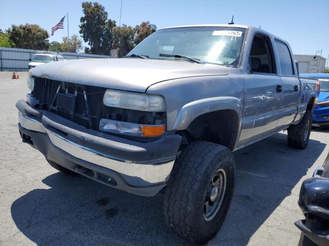 1GCGK13U82F231760 - 2002 CHEVROLET SILVERADO K1500 HEAVY DUTY GRAY photo 1