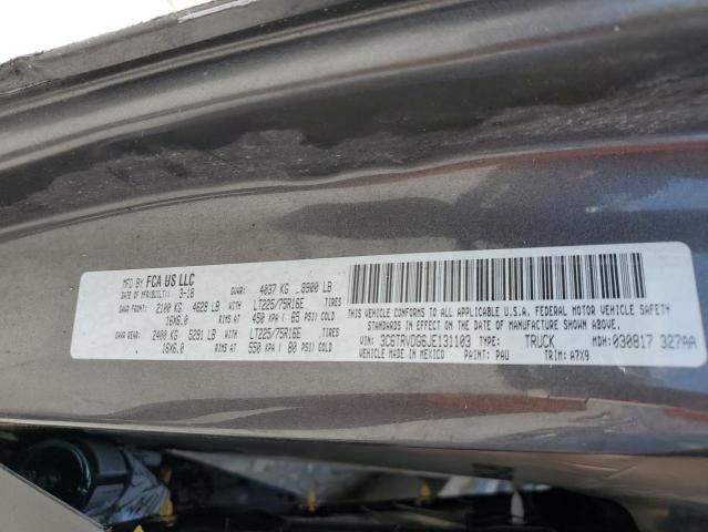 3C6TRVDG6JE131103 - 2018 RAM PROMASTER 2500 HIGH 灰色 照片 13