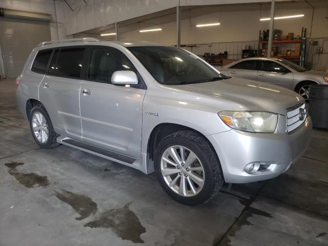 JTEEW44A192034671 - 2009 TOYOTA HIGHLANDER HYBRID LIMITED SILVER photo 4