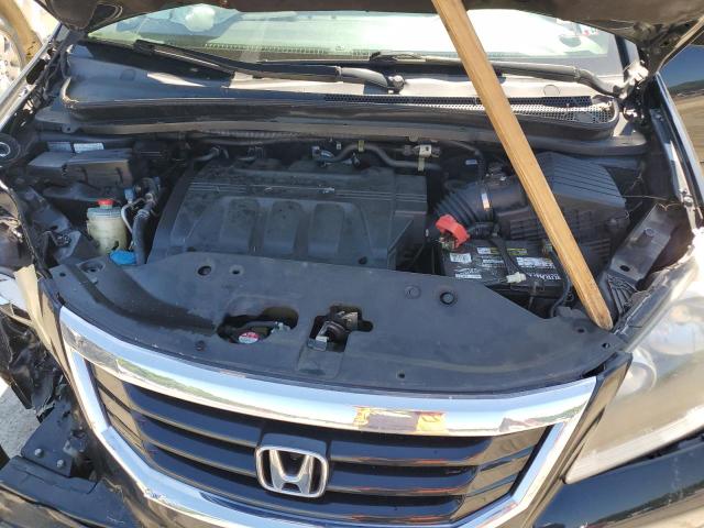 5FNRL38778B050005 - 2008 HONDA ODYSSEY EXL BLACK photo 12