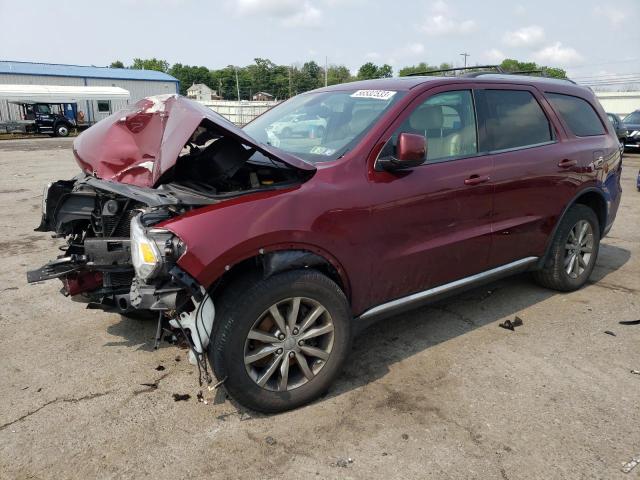 1C4RDJAG9HC898086 - 2017 DODGE DURANGO SXT RED photo 1