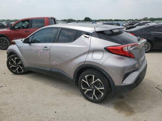 JTNKHMBX7K1015705 - 2019 TOYOTA C-HR XLE GRAY photo 2