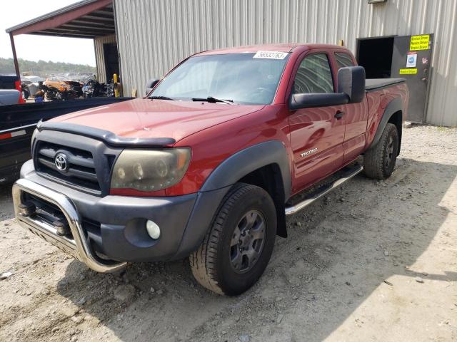 5TEUX42N27Z395595 - 2007 TOYOTA TACOMA ACCESS CAB წითელი ფოტო 1