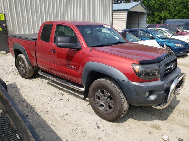 5TEUX42N27Z395595 - 2007 TOYOTA TACOMA ACCESS CAB წითელი ფოტო 4