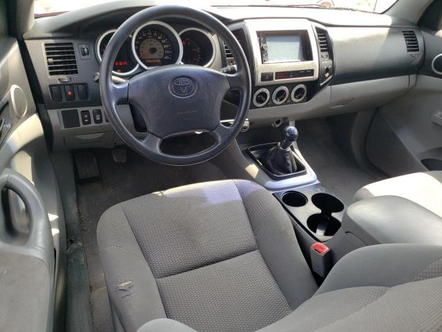 5TEUX42N27Z395595 - 2007 TOYOTA TACOMA ACCESS CAB წითელი ფოტო 8