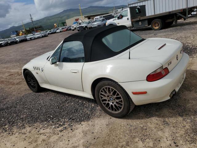 WBACN33441LM00946 - 2001 BMW Z3 2.5 WHITE photo 2