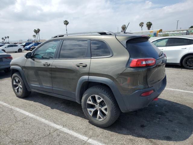 1C4PJMBS0FW745533 - 2015 JEEP CHEROKEE TRAILHAWK 绿色 照片 2