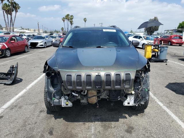 1C4PJMBS0FW745533 - 2015 JEEP CHEROKEE TRAILHAWK GREEN photo 5