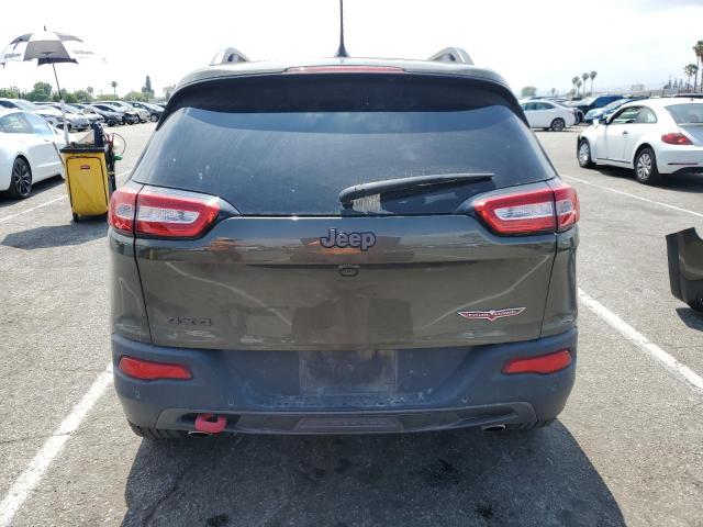 1C4PJMBS0FW745533 - 2015 JEEP CHEROKEE TRAILHAWK 绿色 照片 6