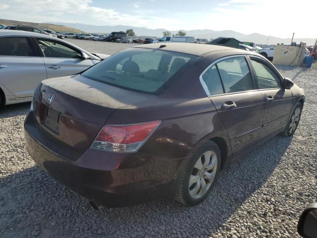 1HGCP26828A105583 - 2008 HONDA ACCORD EXL BURGUNDY photo 3